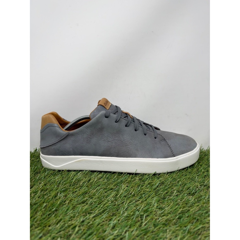 OluKai Lae'ahi Li 'Ili Shoes Men's 10.5 Gray Casual Sneakers Walking Waterproof